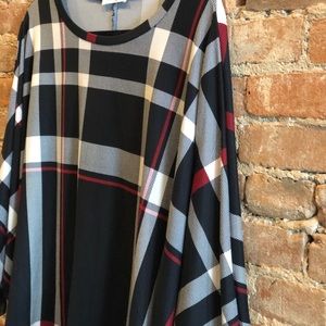 Plaid top